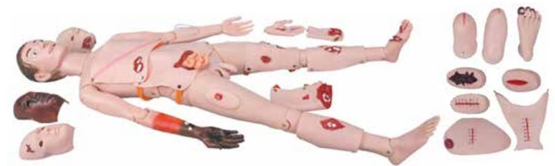 TRAUMA NURSING CARE MANIKIN (SOFT)
