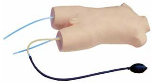 CHILD FEMORAL VEIN AND FEMORAL ARTERY PUNCTURE TRAINING SIMULATOR (SOFT)